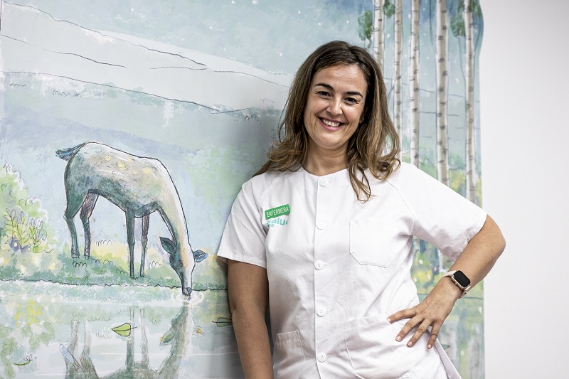 Virginia Moreno, enfermera de la Unidad de Paliativos Pediátricos de Aragón