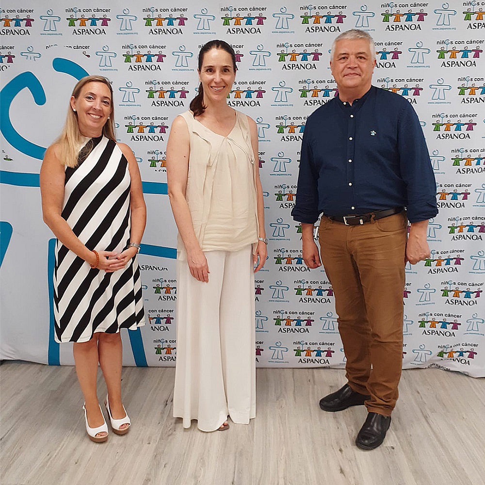 Ana Benavides, de Fundación Lealtad, visita Aspanoa